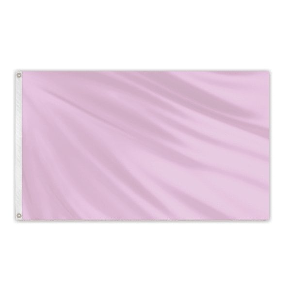 Solid Color Outdoor Nylon Flag 3' x 5' - Mauve